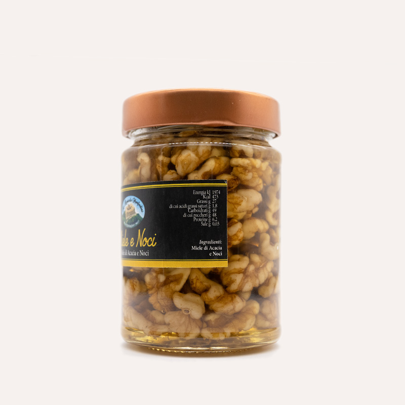 miele di acacia con noci - immagine 2
