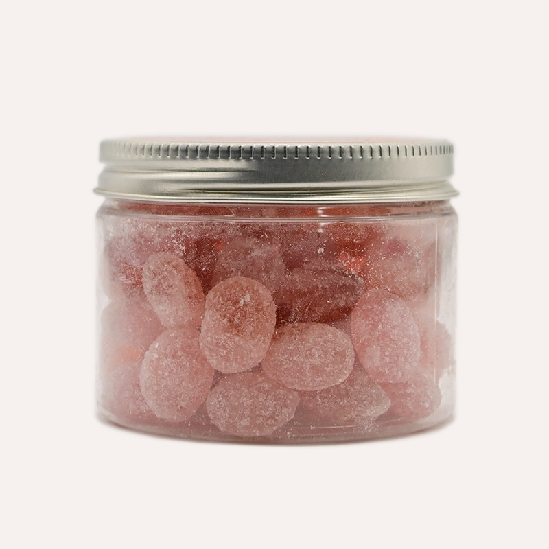 caramelle drops al miele e frutti rossi
